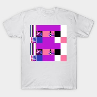 Abstract genderfluid pride T-Shirt